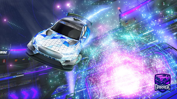 A Rocket League car design from tech__neo