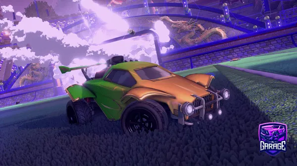 A Rocket League car design from zlangs