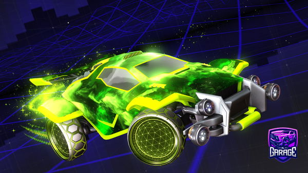 A Rocket League car design from GaboSmrado