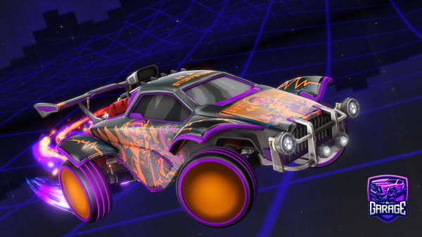 A Rocket League car design from Ximost