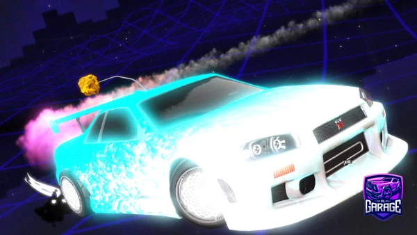 A Rocket League car design from SlyDragoon411