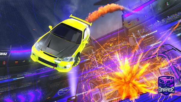 A Rocket League car design from johnnylad420