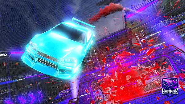 A Rocket League car design from gjovis