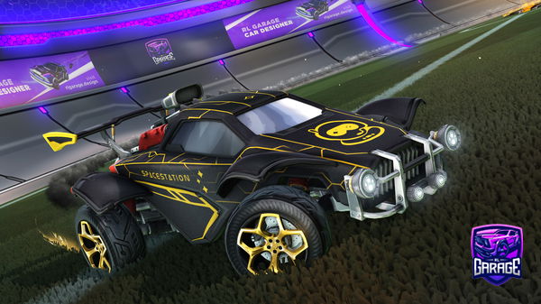 A Rocket League car design from jaceson