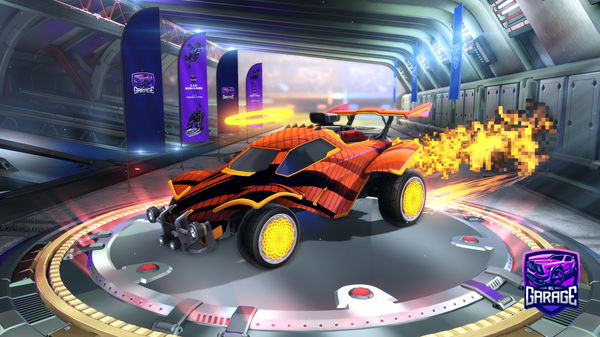 A Rocket League car design from victrolljajalol