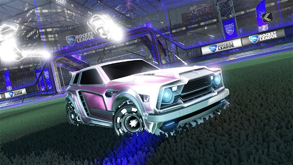 A Rocket League car design from OrthodoxCow2158