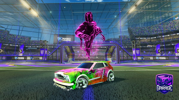 A Rocket League car design from Fan-134