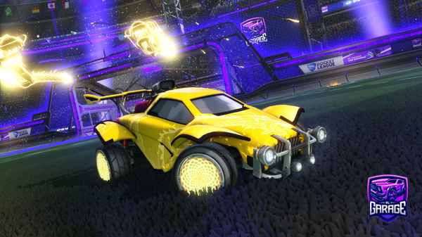 A Rocket League car design from CeeDee_Dallas