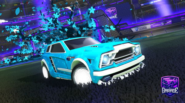 A Rocket League car design from Enzocoz