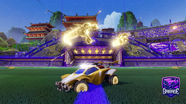 A Rocket League car design from ChumliiDoItBIG