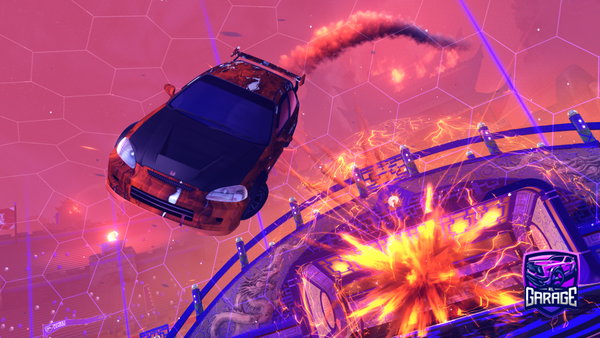 A Rocket League car design from juancrus45