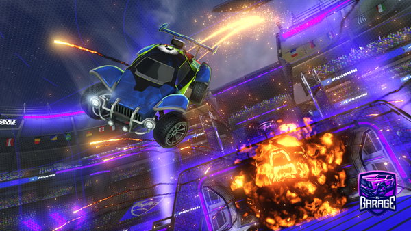 A Rocket League car design from CerealBeforeMilk