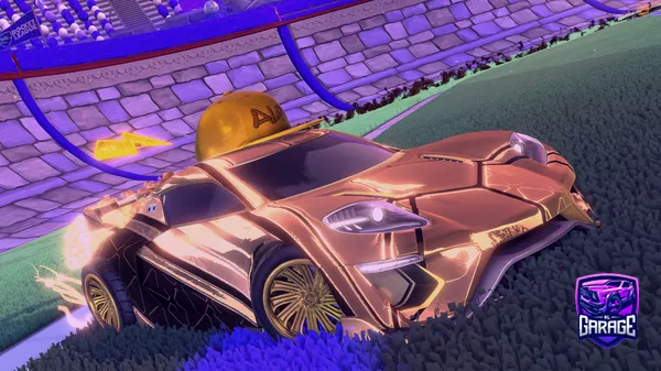 A Rocket League car design from rangermythic