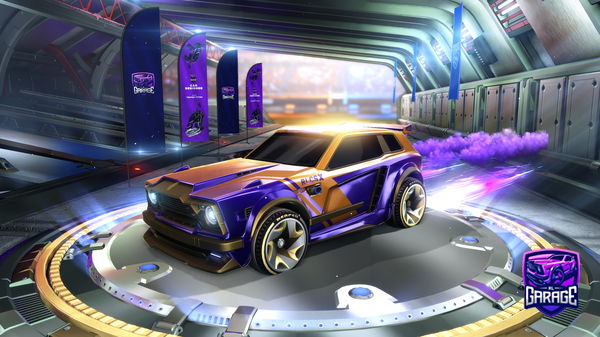 A Rocket League car design from Whirli