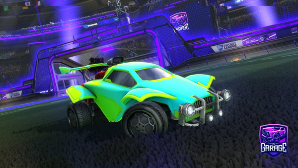 A Rocket League car design from henzlad