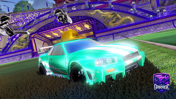 A Rocket League car design from yellowix