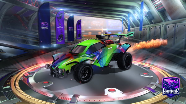 A Rocket League car design from dulfiniscracked