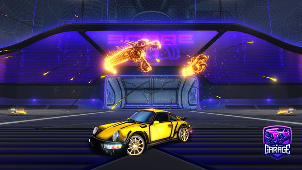 A Rocket League car design from Bymatias16
