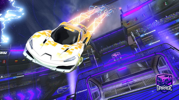 A Rocket League car design from voa