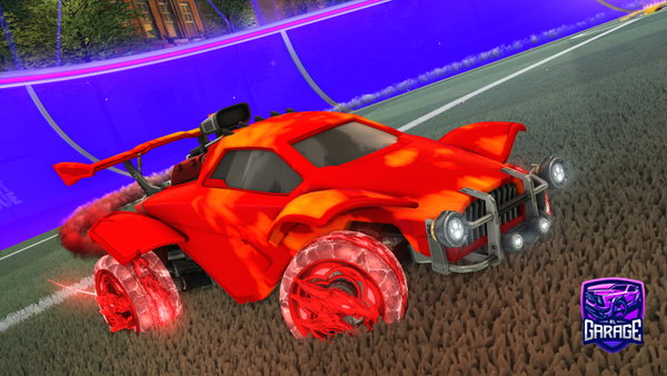 A Rocket League car design from raf2good