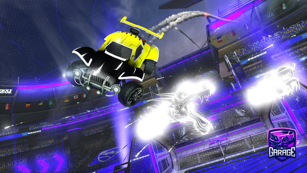 A Rocket League car design from levsi54