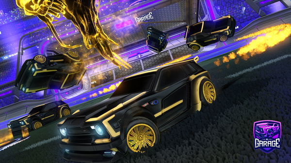 A Rocket League car design from Mabomabo808