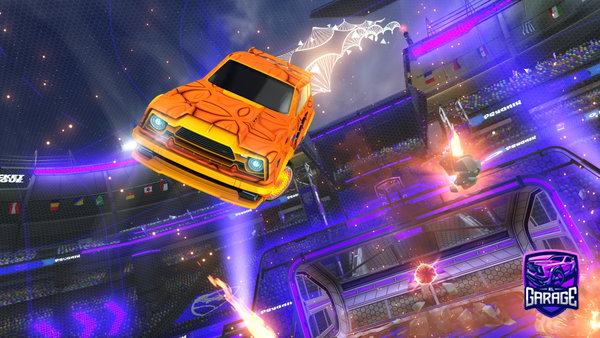 A Rocket League car design from Palm_Tree_