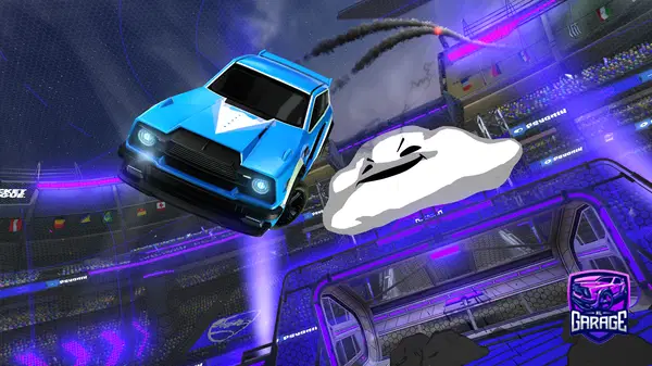 A Rocket League car design from Poweredplayer