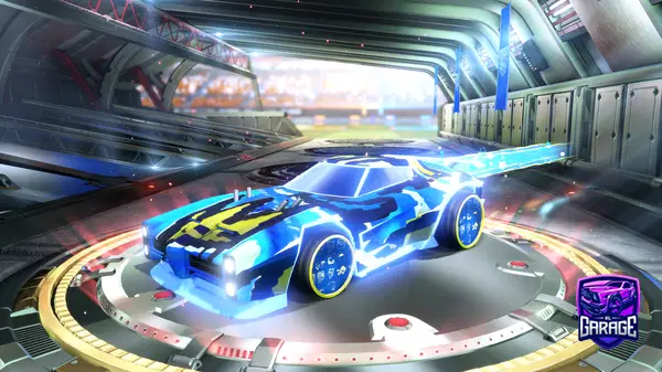 A Rocket League car design from yarik_tigr