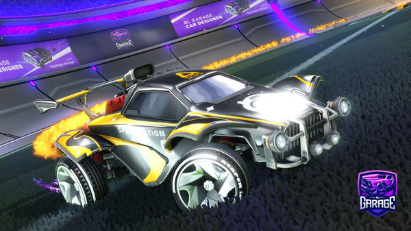 A Rocket League car design from OnlyARgegen