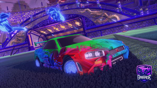 A Rocket League car design from Culoblanco123