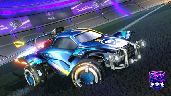 A Rocket League car design from ZombiesPreacher