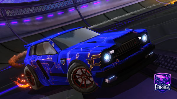 A Rocket League car design from T-Str1ke