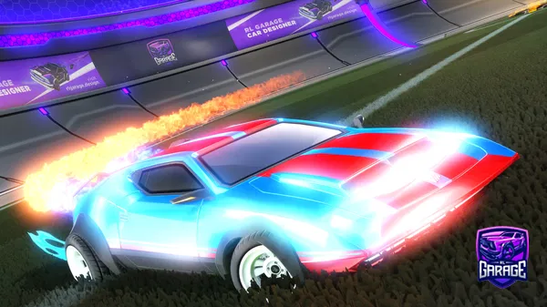 A Rocket League car design from JVKE5K1