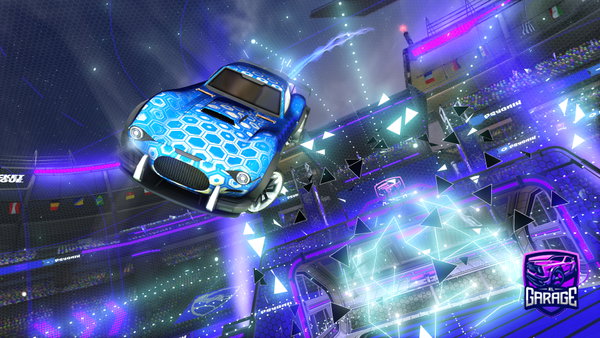 A Rocket League car design from DuckXD