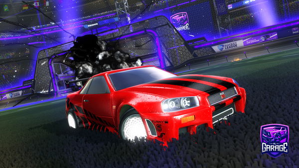 A Rocket League car design from Hawken51