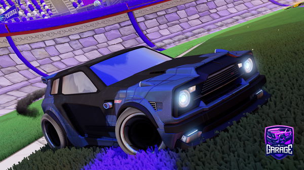 A Rocket League car design from ryzzu