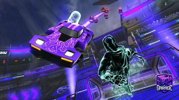 A Rocket League car design from xoxohabit