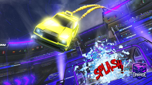 A Rocket League car design from Bazar1000