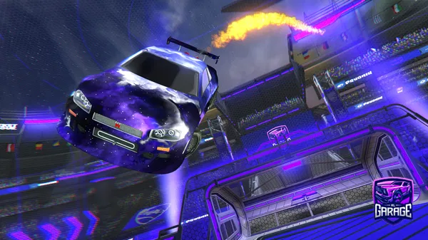 A Rocket League car design from Nickbasket25