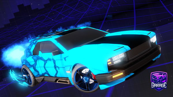 A Rocket League car design from tianelis