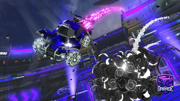 A Rocket League car design from yoyofrito