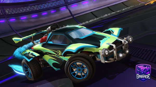 A Rocket League car design from BILALXB