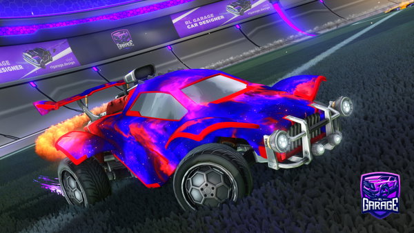 A Rocket League car design from HyperFire22