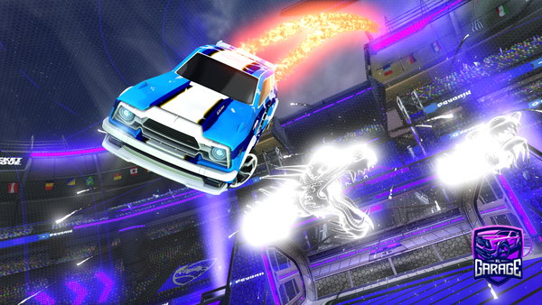 A Rocket League car design from kidjsjs
