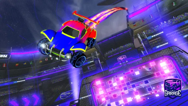 A Rocket League car design from gamefile2