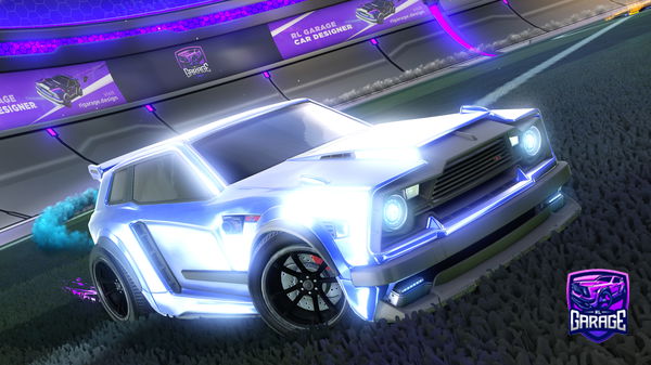 A Rocket League car design from Azta_rl