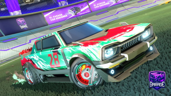 A Rocket League car design from ZombiesPreacher