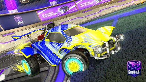 A Rocket League car design from Stevoo522