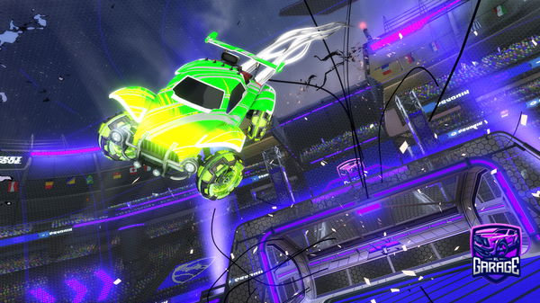 A Rocket League car design from JFKwentAFK1963